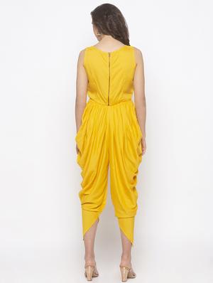 yellow rayon salwar - 16891891 - Standard Image - 3