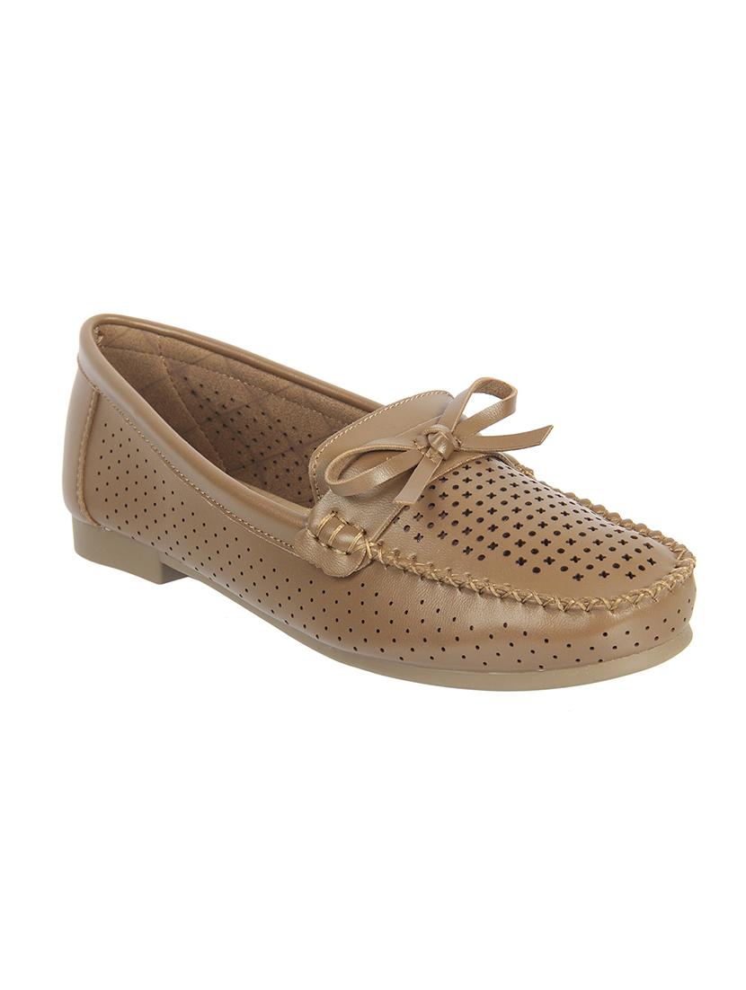 beige slip on loafers - 16892197 - Zoom Image - 1
