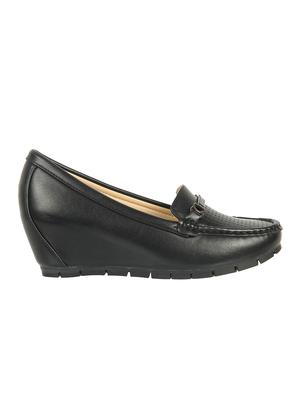 black slip on loafers - 16892203 - Standard Image - 2