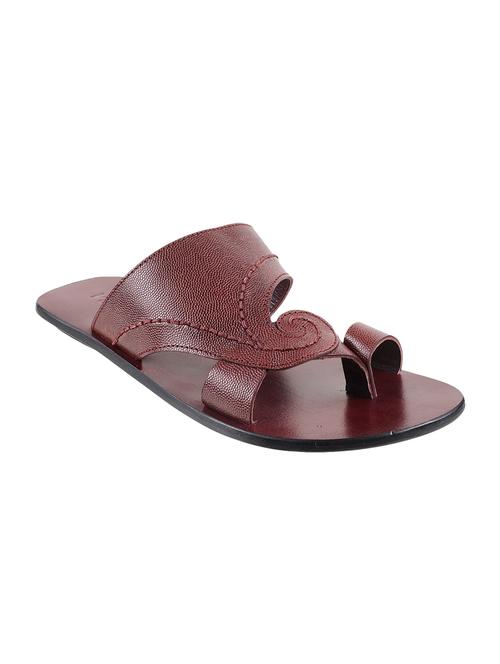 maroon slip on slippers - 16892294 - Standard Image - 1