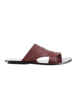 maroon slip on slippers - 16892294 - Standard Image - 2