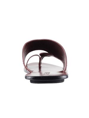 maroon slip on slippers - 16892294 - Standard Image - 3