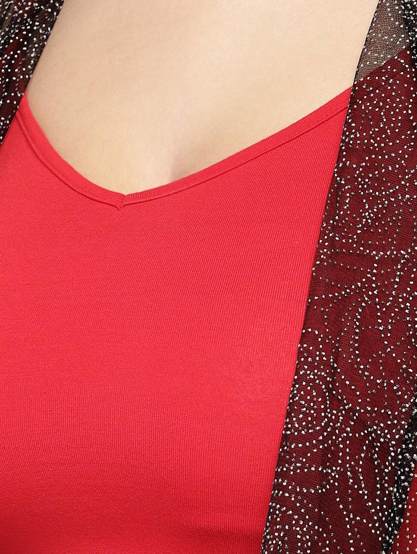 high low embellished shrug - 16893079 - Zoom Image - 5