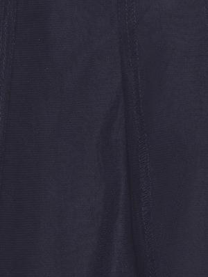 navy blue cotton flared skirt - 16893173 - Standard Image - 5