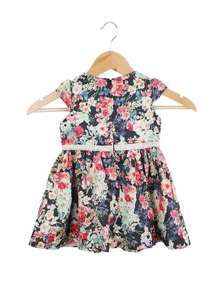 multi colored polyester frock - 16893178 - Standard Image - 2