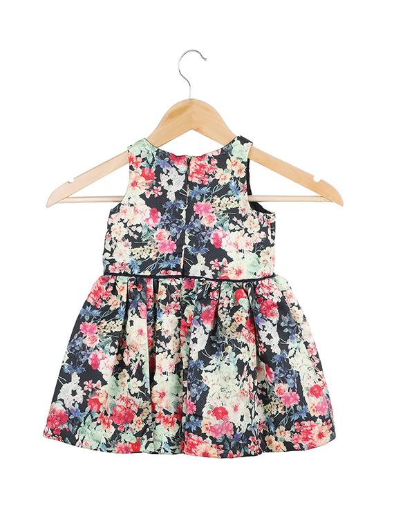 black polyester frock - 16893181 - Zoom Image - 2