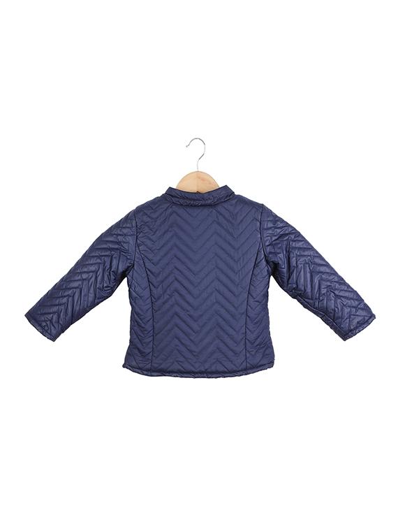 navy blue polyester regular jackets - 16893191 - Zoom Image - 2
