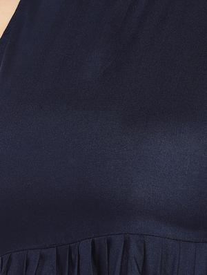 round neck peplum top - 16893431 - Standard Image - 5