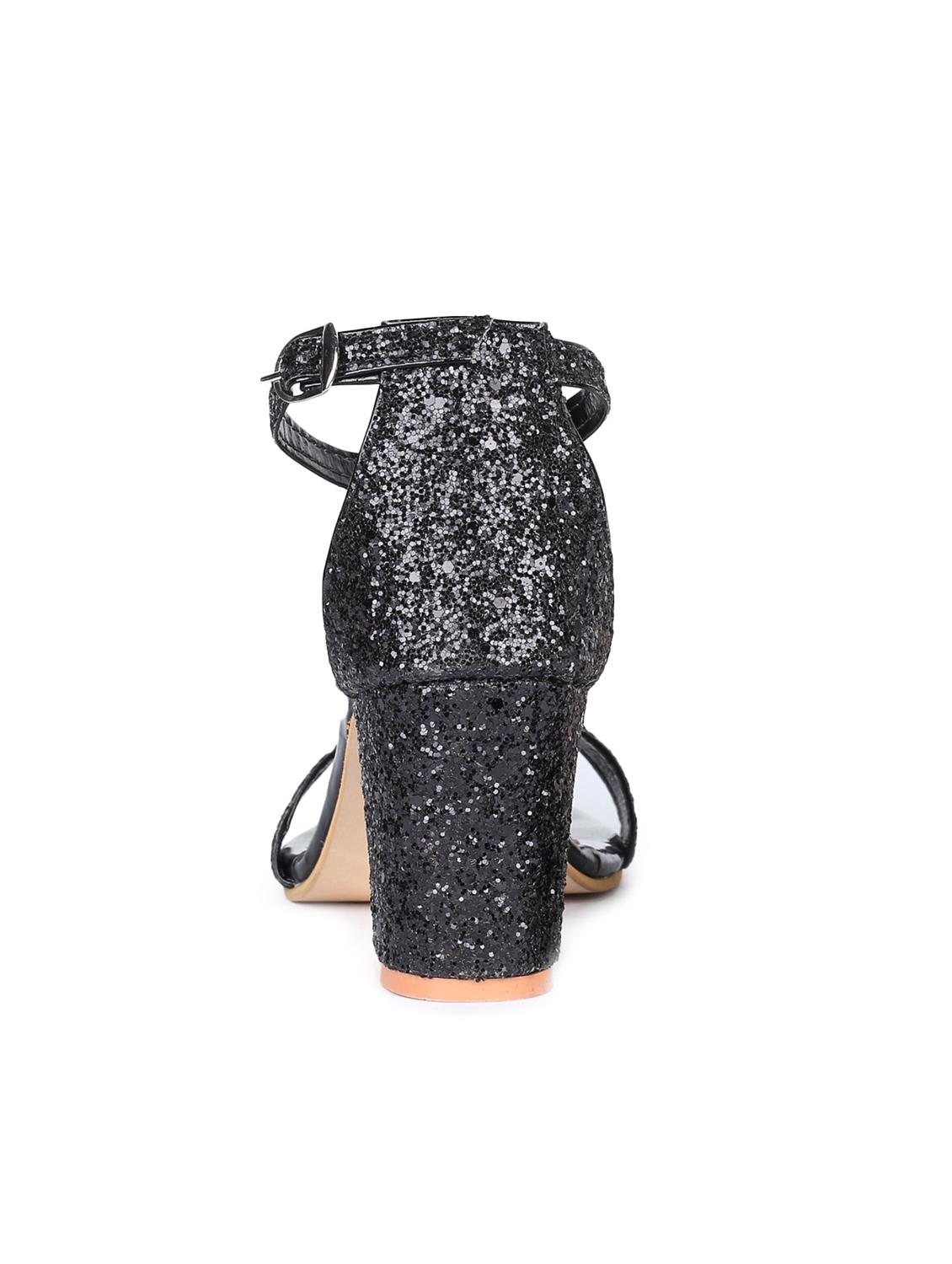 black ankle strap sandals - 16893678 - Zoom Image - 3