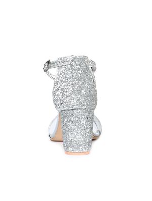 silver ankle strap sandals - 16893680 - Standard Image - 3