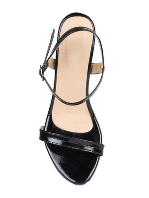black back strap sandals - 16893681 - Standard Image - 4