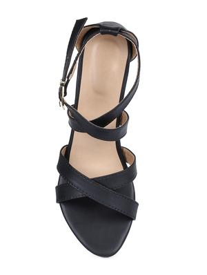 black back strap sandals - 16893687 - Standard Image - 4