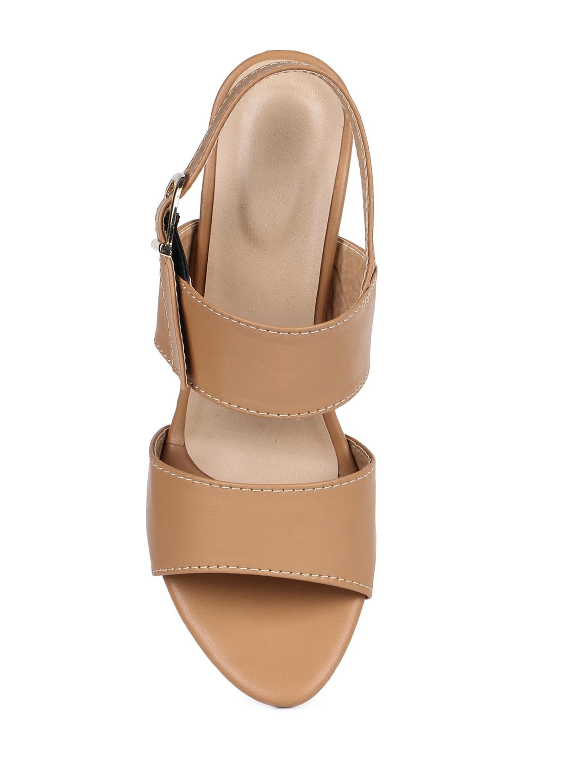 beige back strap sandals - 16893689 - Zoom Image - 4
