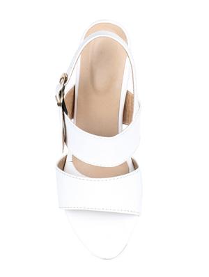 white back strap sandals - 16893692 - Standard Image - 4