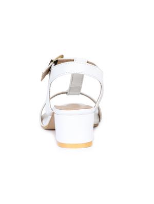white back strap sandals - 16893693 - Standard Image - 3
