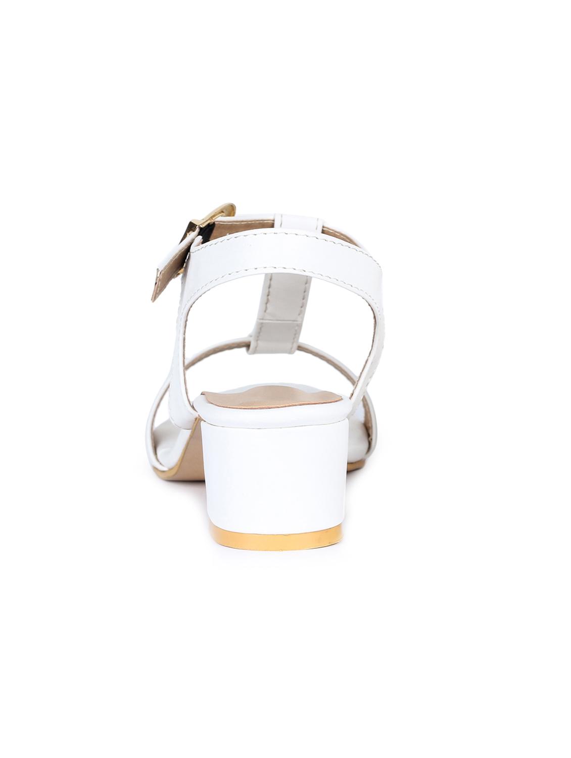 white back strap sandals - 16893693 - Zoom Image - 3