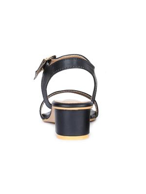 black back strap sandals - 16893695 - Standard Image - 3