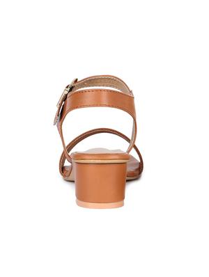 tan back strap sandals - 16893697 - Standard Image - 3