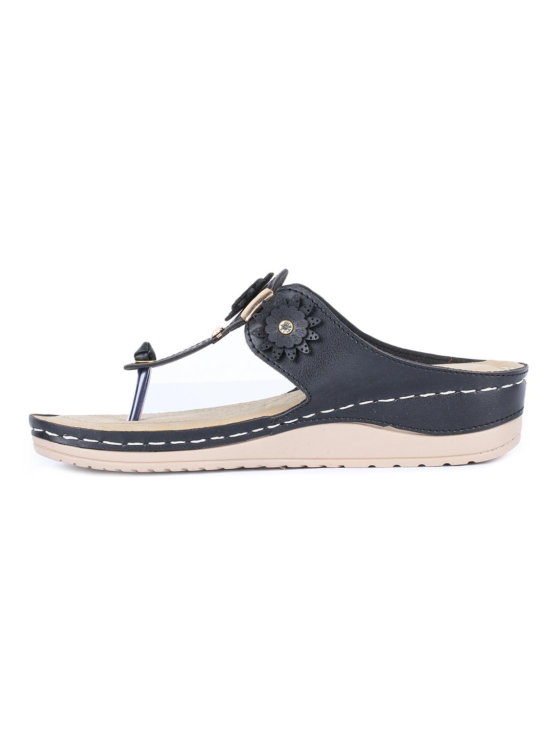 black toe separator sandals - 16893706 - Zoom Image - 2