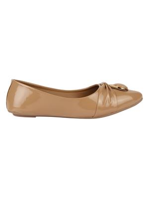 beige slip on ballerinas - 16894151 - Standard Image - 2
