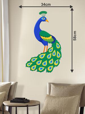 peacock wall sticker - 16894325 - Standard Image - 2