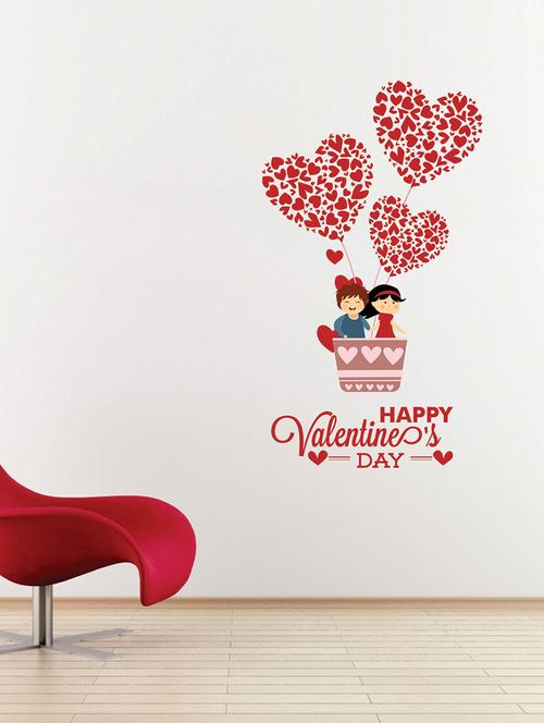   happy valentine's day wall sticker   - 16894380 -  Standard Image - 0