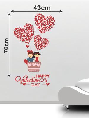   happy valentine's day wall sticker   - 16894380 -  Standard Image - 1