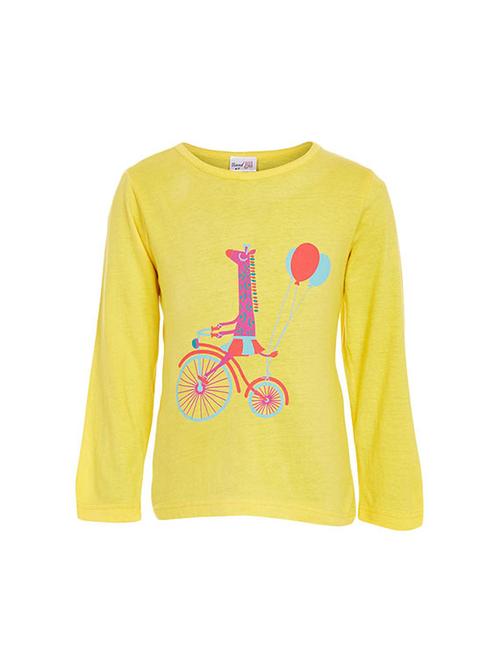 yellow cotton regular tee - 16894653 - Standard Image - 1