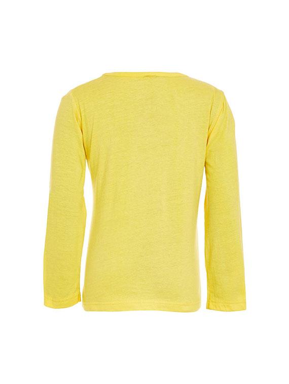 yellow cotton regular tee - 16894653 - Zoom Image - 2