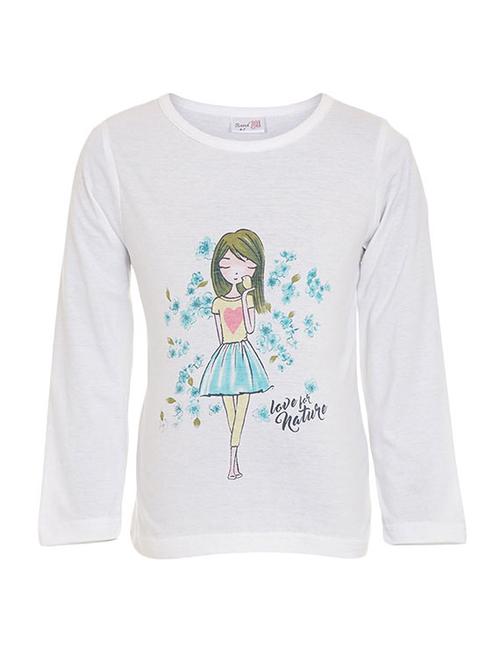 white cotton regular top - 16894656 - Standard Image - 1