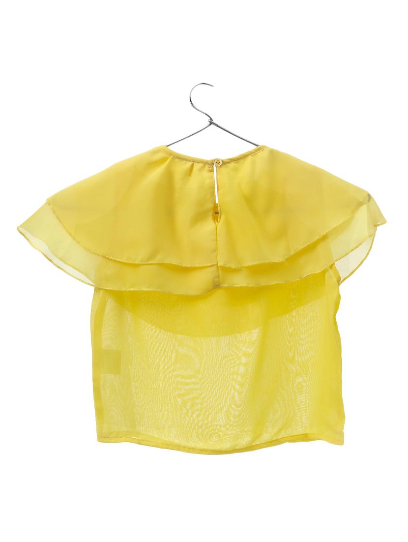 yellow polyester regular top - 16894657 - Zoom Image - 2