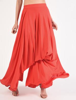 solid flared palazzo - 16895335 - Standard Image - 3