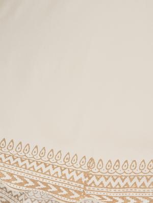 gold print flared palazzo - 16895340 - Standard Image - 6