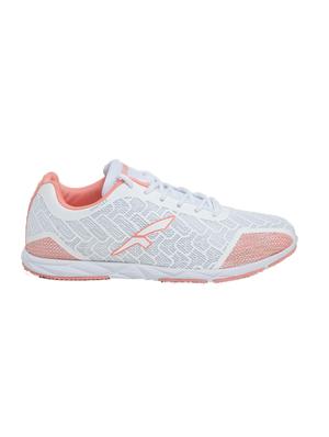 white mesh laceup sports shoes - 16895345 - Standard Image - 2
