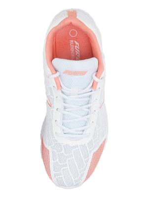 white mesh laceup sports shoes - 16895345 - Standard Image - 4