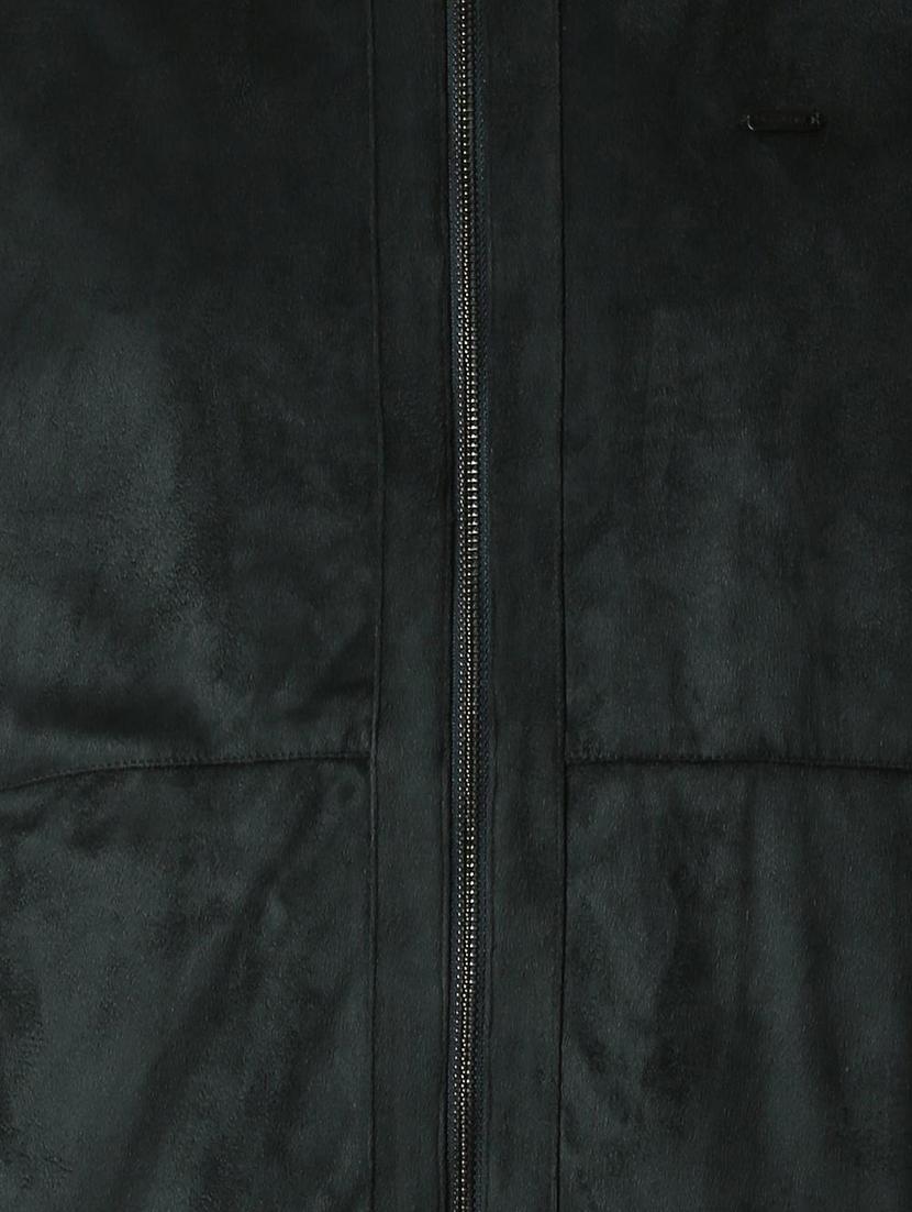 green solid bomber jacket - 16895612 - Zoom Image - 5