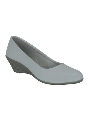 grey slip on pumps - 16896570 - Standard Image - 2
