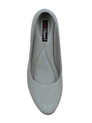 grey slip on pumps - 16896570 - Standard Image - 5