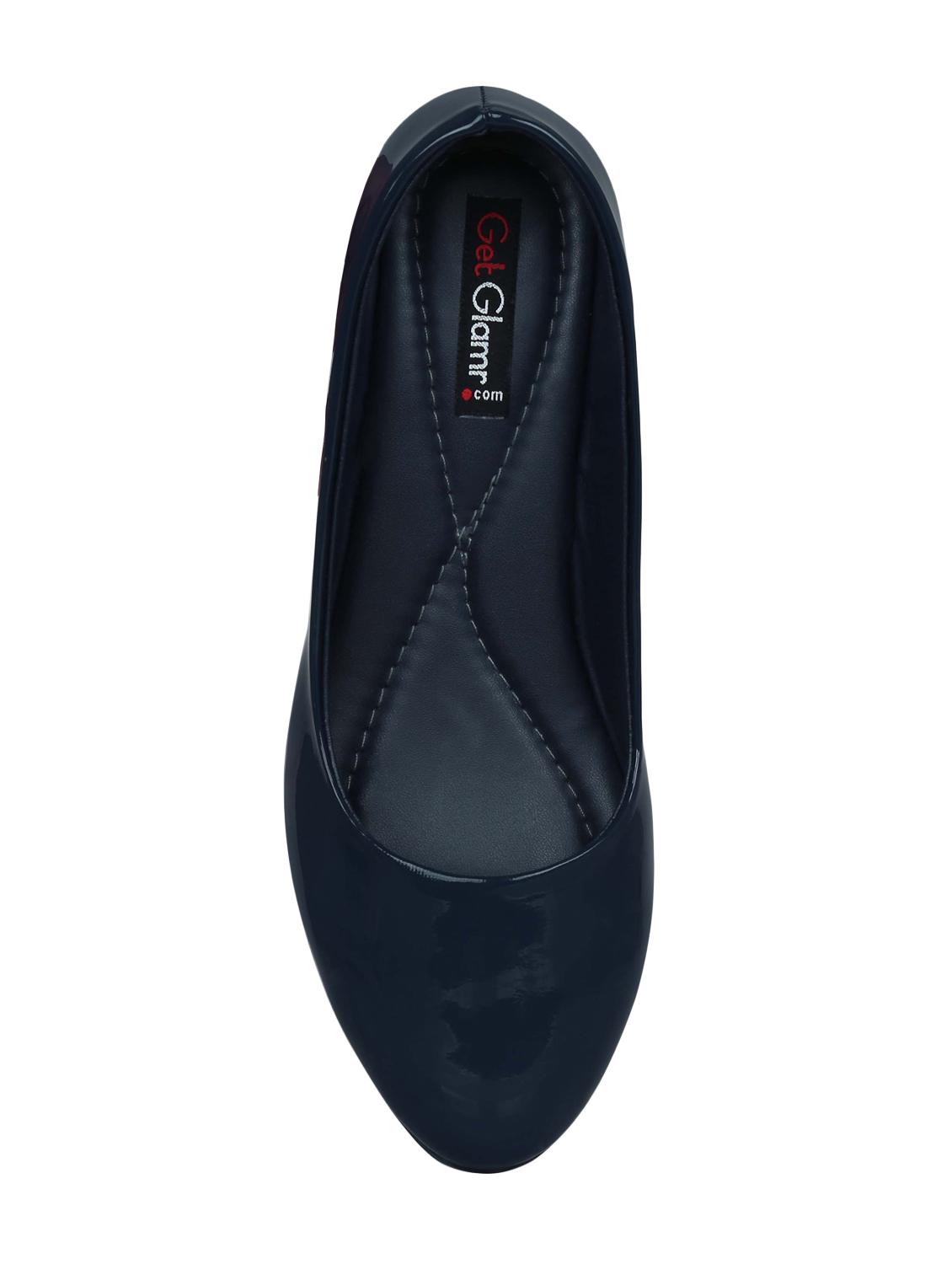 navy slip on pumps - 16896571 - Zoom Image - 4