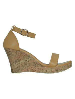 beige ankle strap wedges - 16896572 - Standard Image - 3