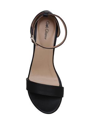black ankle strap wedges - 16896573 - Standard Image - 5