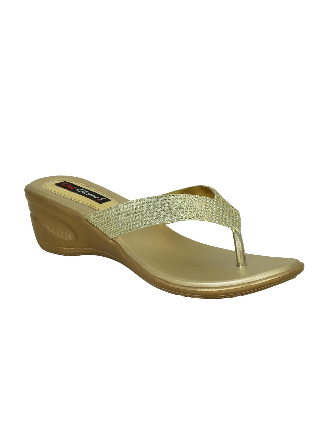 gold ethnic wedges - 16896582 - Zoom Image - 3