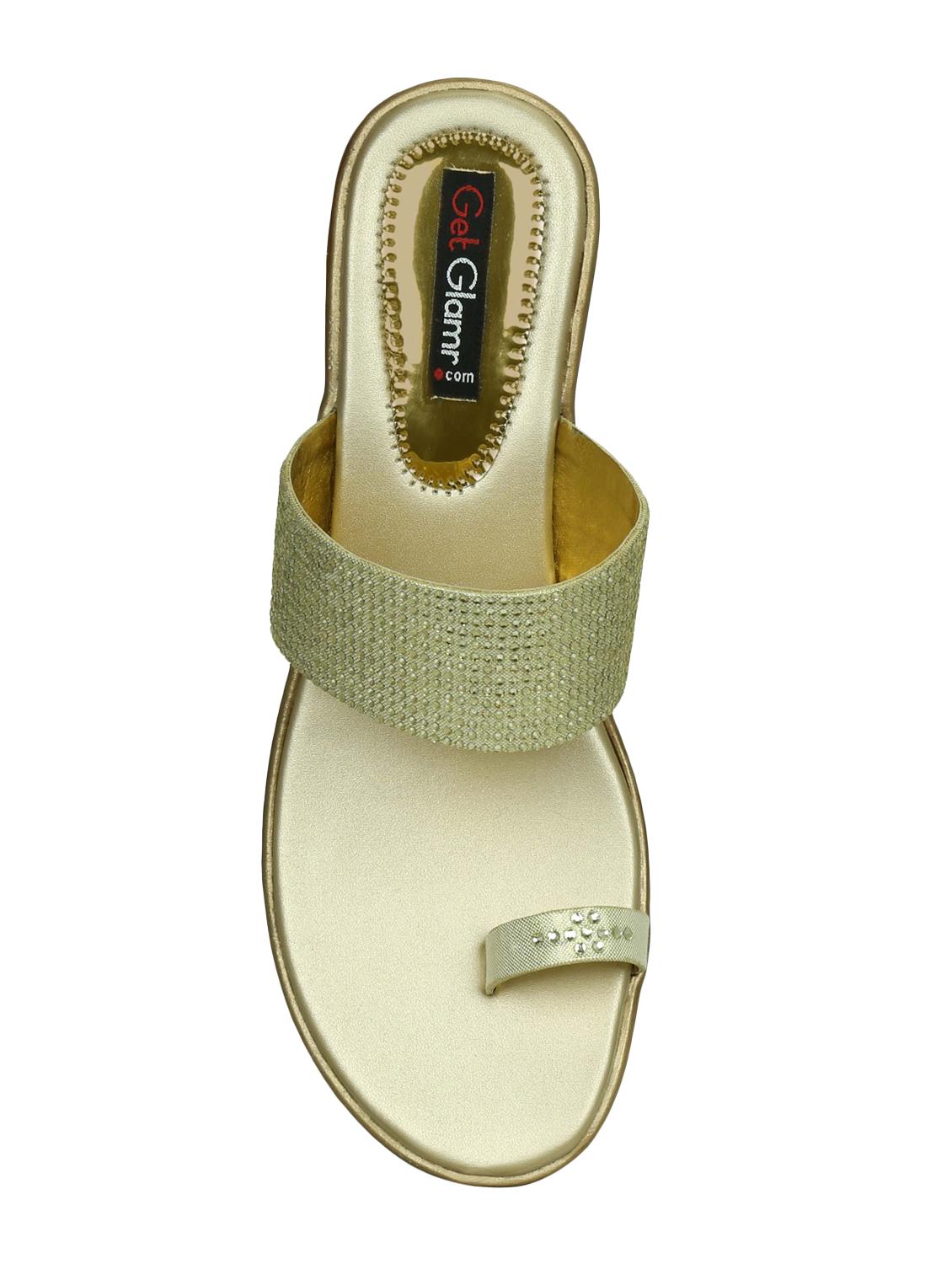 gold ethnic wedges - 16896585 - Zoom Image - 5