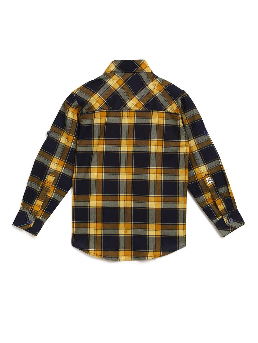 yellow cotton shirt - 16896597 - Zoom Image - 3