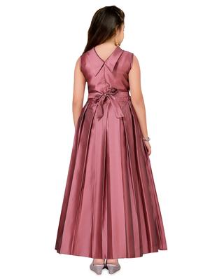 pink satin party gown - 16896665 - Standard Image - 3