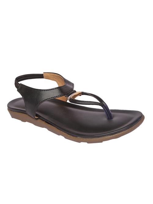 black back strap sandals - 16897040 - Standard Image - 1