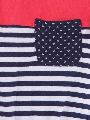 blue cotton 3/4th jumpsuit - 16897335 - Standard Image - 3