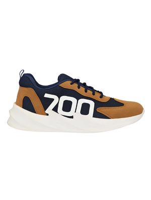 blue mesh lace up sport shoes - 16897735 - Standard Image - 2