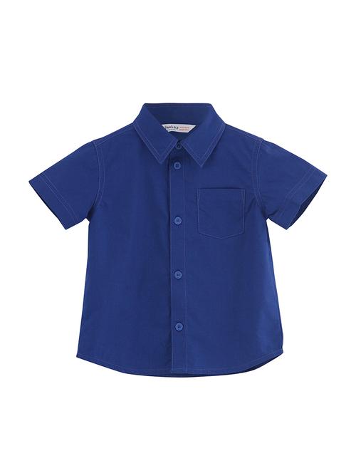 blue cotton shirt - 16897900 - Very Small Image - 1