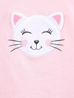 pink cotton full length sets twin sets - 16897921 - Standard Image - 3